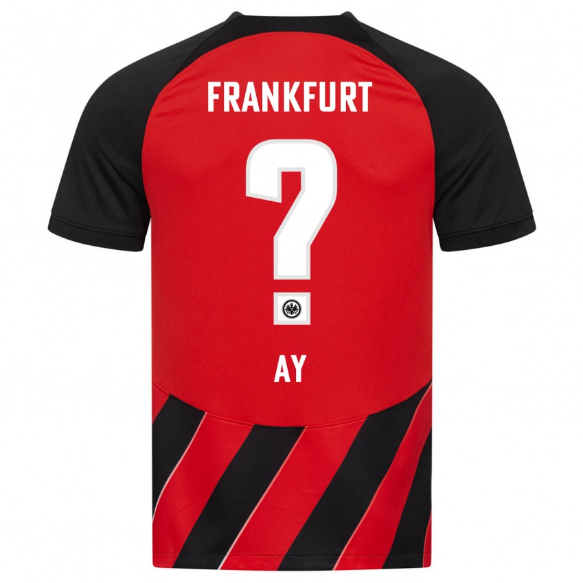 Herren Ugur Ay #0 Rot Schwarz Heimtrikot Trikot 2023/24 T-Shirt Belgien
