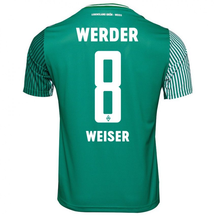 Herren Mitchell Weiser #8 Grün Heimtrikot Trikot 2023/24 T-Shirt Belgien