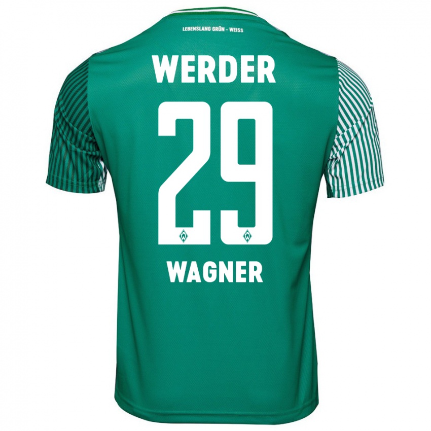 Herren Paul Wagner #29 Grün Heimtrikot Trikot 2023/24 T-Shirt Belgien