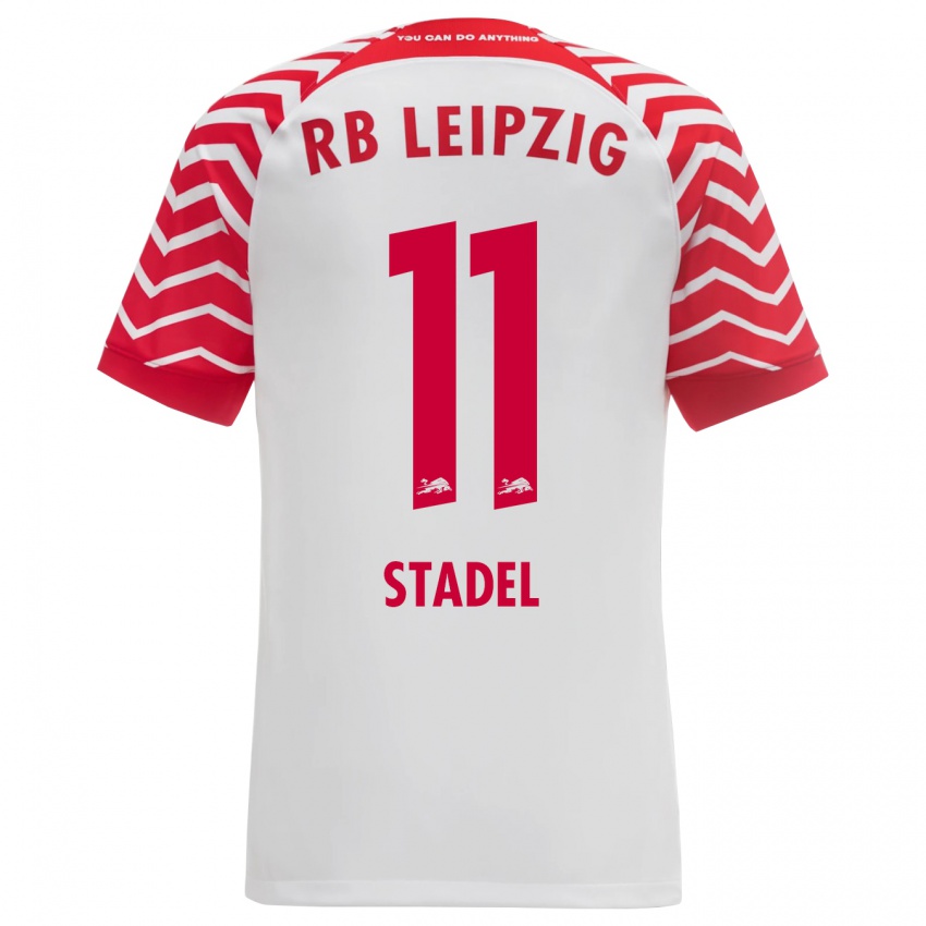 Herren Maddox Stadel #11 Weiß Heimtrikot Trikot 2023/24 T-Shirt Belgien