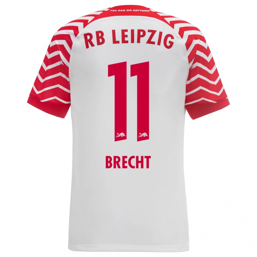 Herren Barbara Brecht #11 Weiß Heimtrikot Trikot 2023/24 T-Shirt Belgien