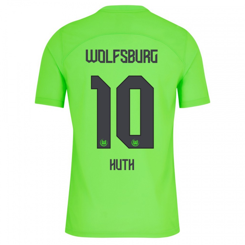 Heren Svenja Huth #10 Groente Thuisshirt Thuistenue 2023/24 T-Shirt België