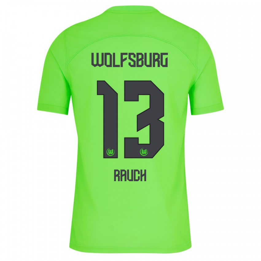 Heren Felicitas Rauch #13 Groente Thuisshirt Thuistenue 2023/24 T-Shirt België