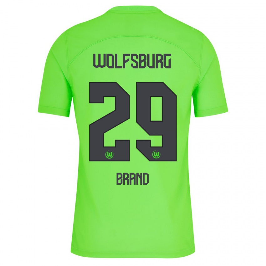 Heren Jule Brand #29 Groente Thuisshirt Thuistenue 2023/24 T-Shirt België