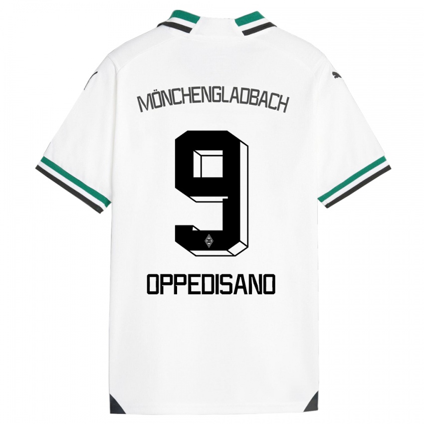 Herren Valentina Oppedisano #9 Weiß Grün Heimtrikot Trikot 2023/24 T-Shirt Belgien
