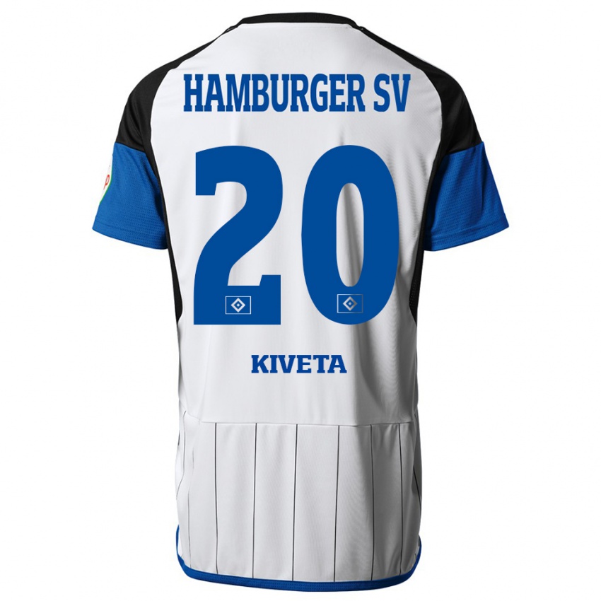 Herren Glory Kiveta #20 Weiß Heimtrikot Trikot 2023/24 T-Shirt Belgien