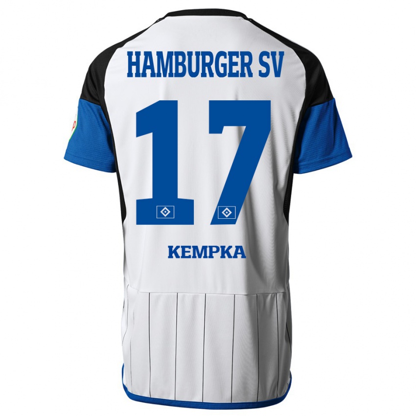 Herren Sylvana Kempka #17 Weiß Heimtrikot Trikot 2023/24 T-Shirt Belgien