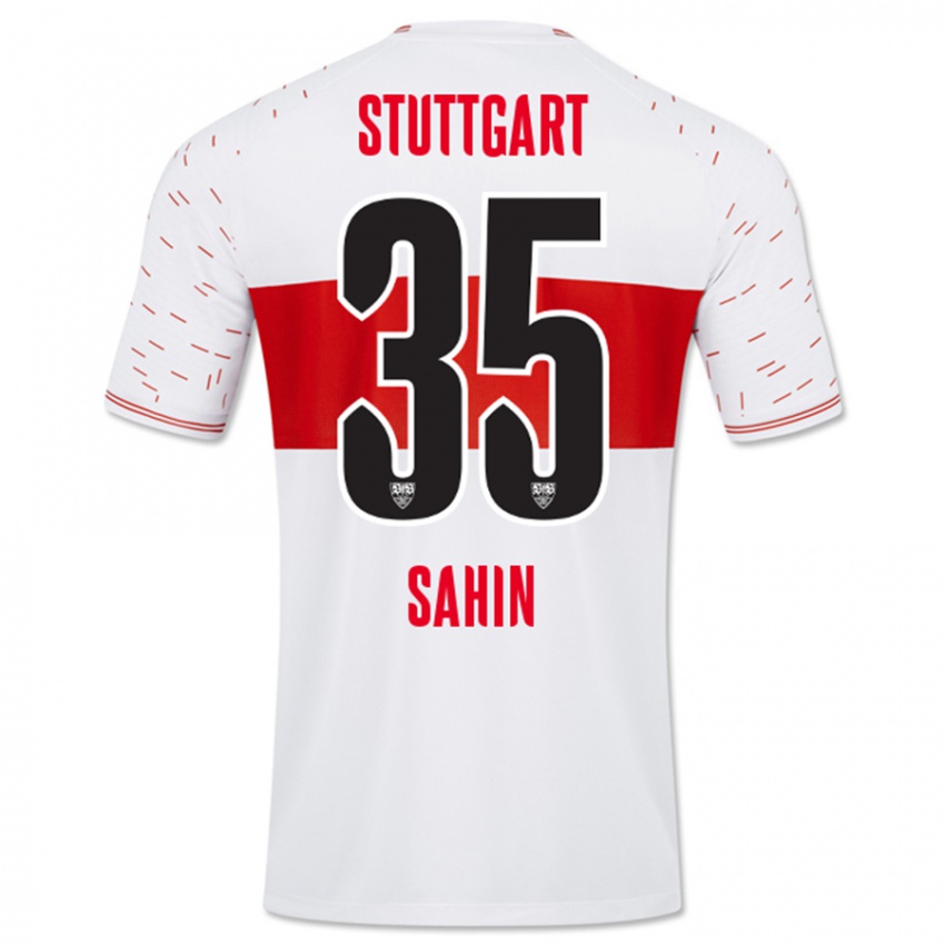 Herren Mehmet Sahin #35 Weiß Heimtrikot Trikot 2023/24 T-Shirt Belgien