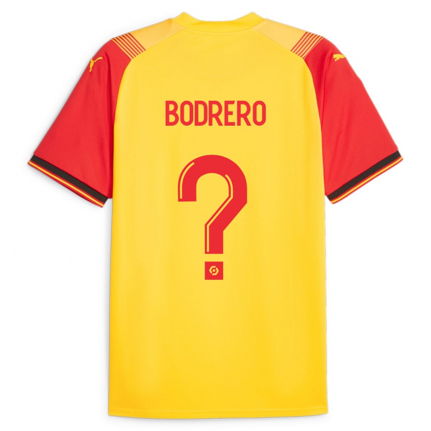Herren Constant Bodrero #0 Gelb Heimtrikot Trikot 2023/24 T-Shirt Belgien