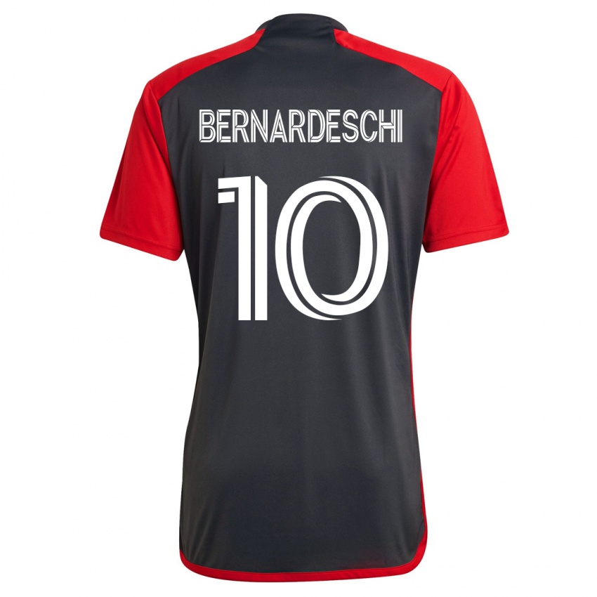Herren Federico Bernardeschi #10 Grau Heimtrikot Trikot 2023/24 T-Shirt Belgien