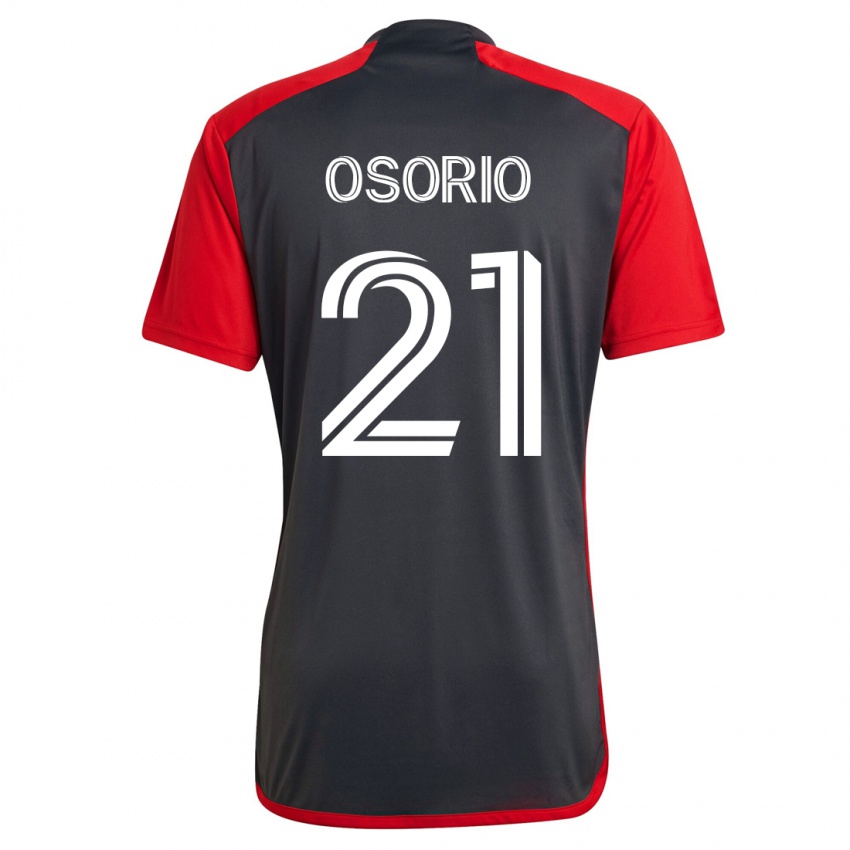 Heren Jonathan Osorio #21 Grijs Thuisshirt Thuistenue 2023/24 T-Shirt België