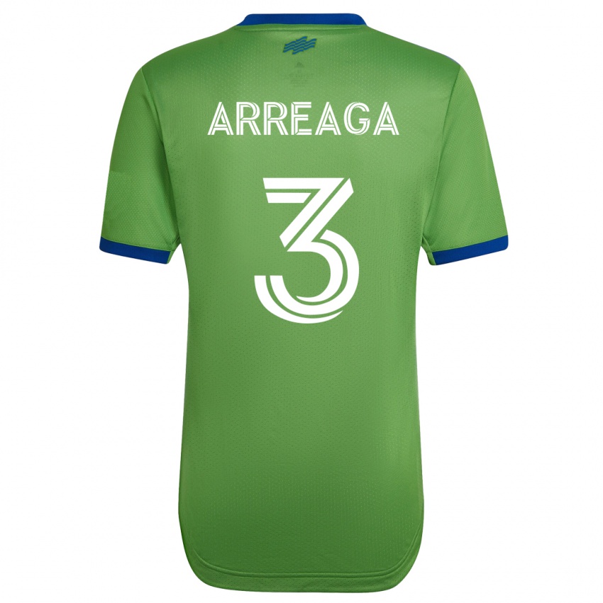 Heren Xavier Arreaga #3 Groente Thuisshirt Thuistenue 2023/24 T-Shirt België