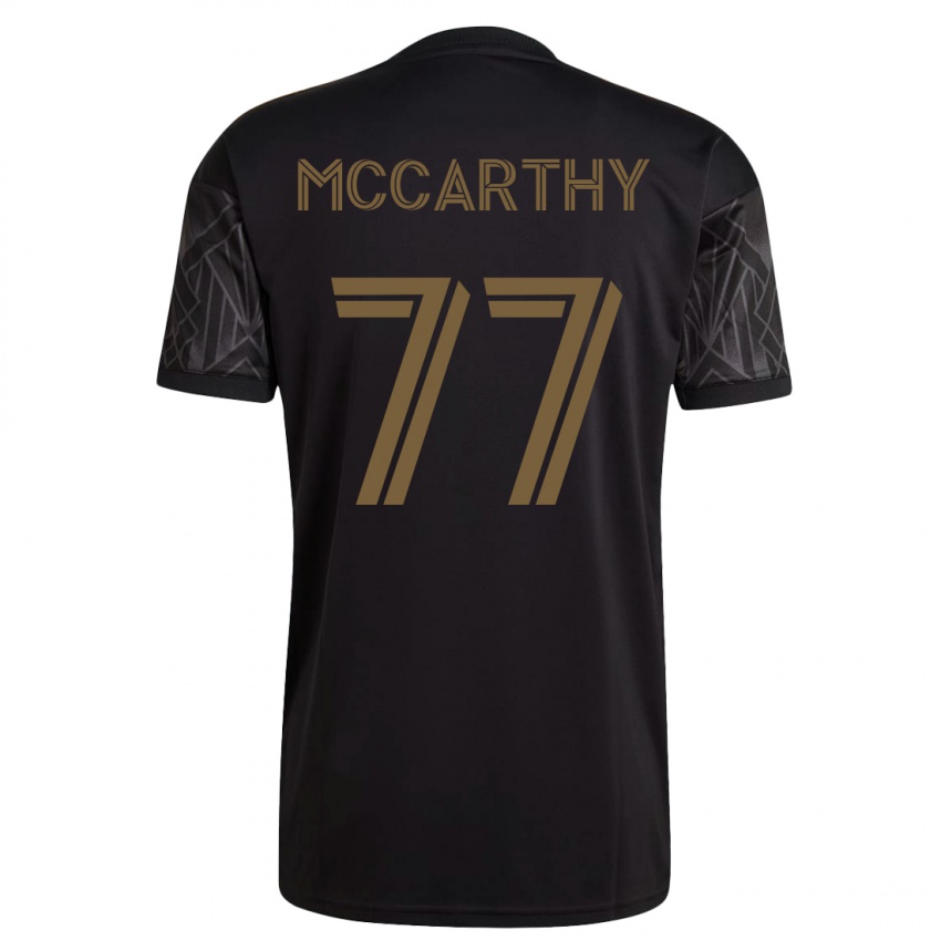 Herren John Mccarthy #77 Schwarz Heimtrikot Trikot 2023/24 T-Shirt Belgien