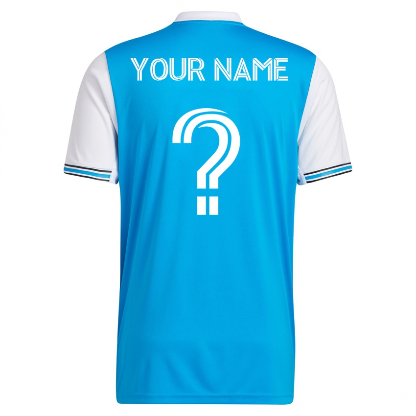 Herren Ihren Namen #0 Blau Heimtrikot Trikot 2023/24 T-Shirt Belgien