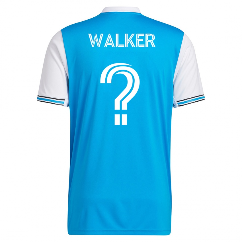 Herren Isaac Walker #0 Blau Heimtrikot Trikot 2023/24 T-Shirt Belgien
