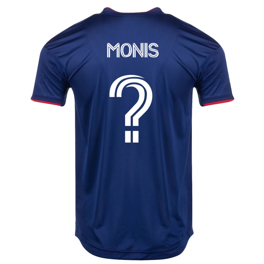 Heren Alex Monis #0 Marine Thuisshirt Thuistenue 2023/24 T-Shirt België