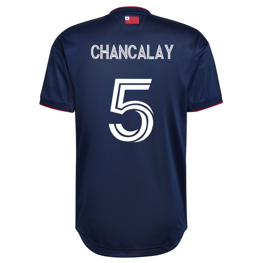 Heren Tomas Chancalay #5 Marine Thuisshirt Thuistenue 2023/24 T-Shirt België