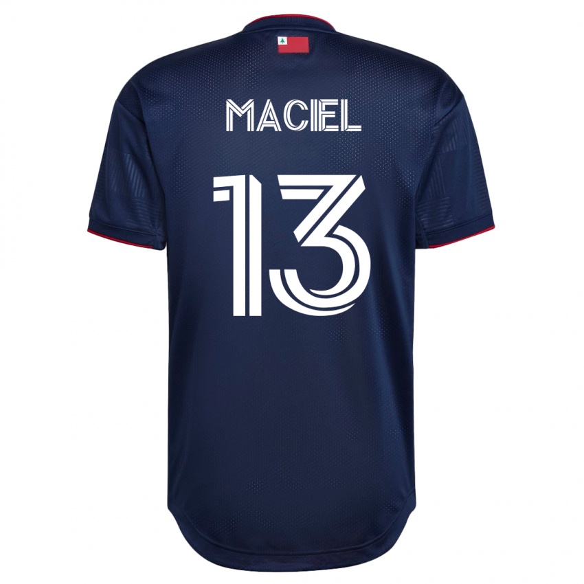 Heren Maciel #13 Marine Thuisshirt Thuistenue 2023/24 T-Shirt België
