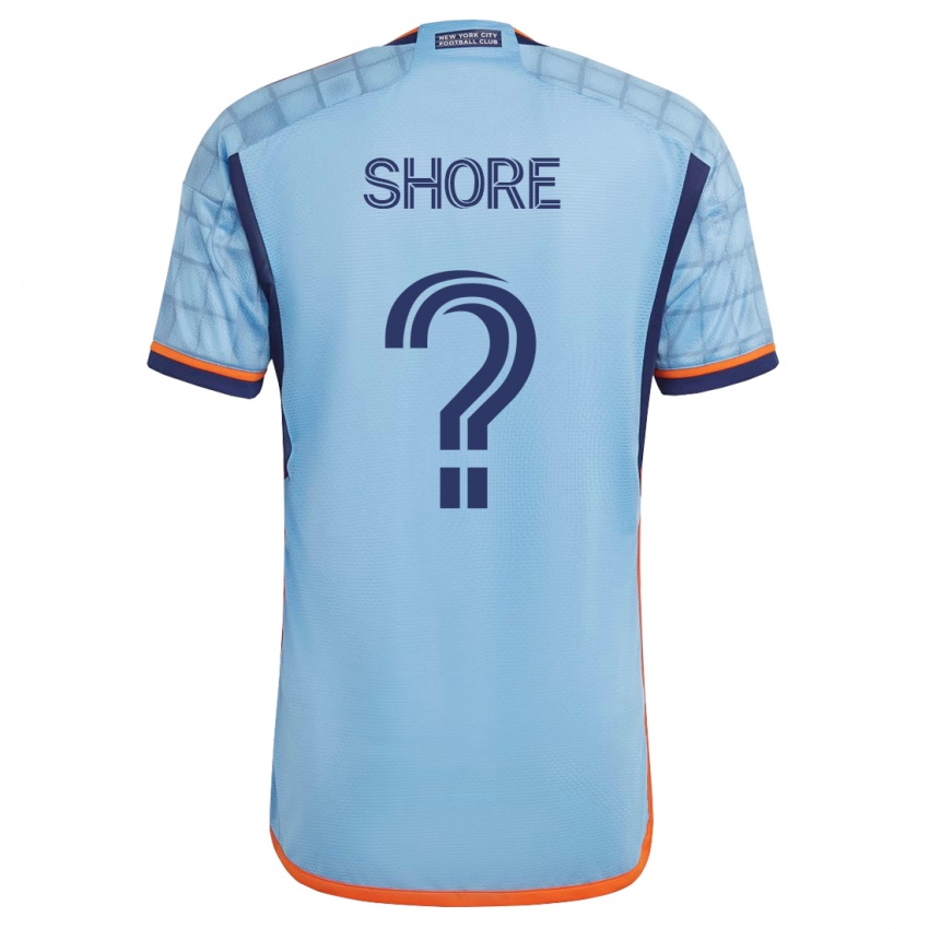 Herren Jonathan Shore #0 Blau Heimtrikot Trikot 2023/24 T-Shirt Belgien