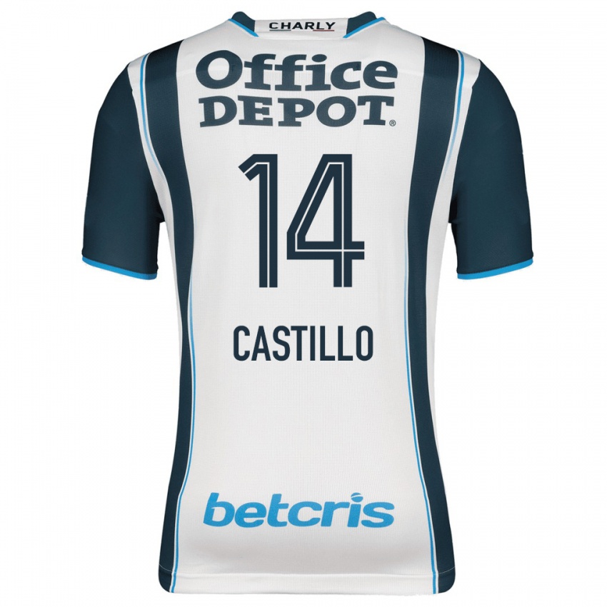 Herren José Castillo #14 Marine Heimtrikot Trikot 2023/24 T-Shirt Belgien