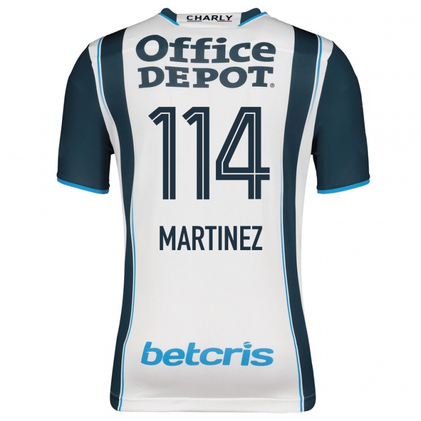 Herren Jesús Martínez #114 Marine Heimtrikot Trikot 2023/24 T-Shirt Belgien