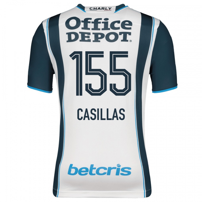 Herren Johan Casillas #155 Marine Heimtrikot Trikot 2023/24 T-Shirt Belgien