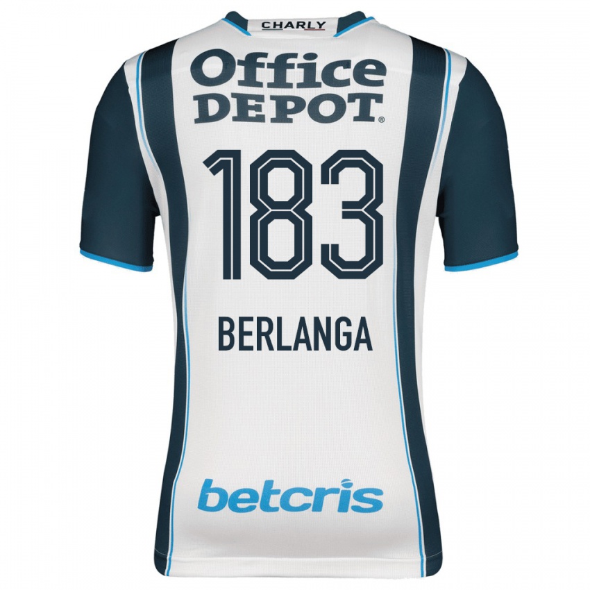 Herren Jorge Berlanga #183 Marine Heimtrikot Trikot 2023/24 T-Shirt Belgien
