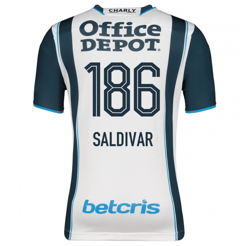 Herren José Saldívar #186 Marine Heimtrikot Trikot 2023/24 T-Shirt Belgien