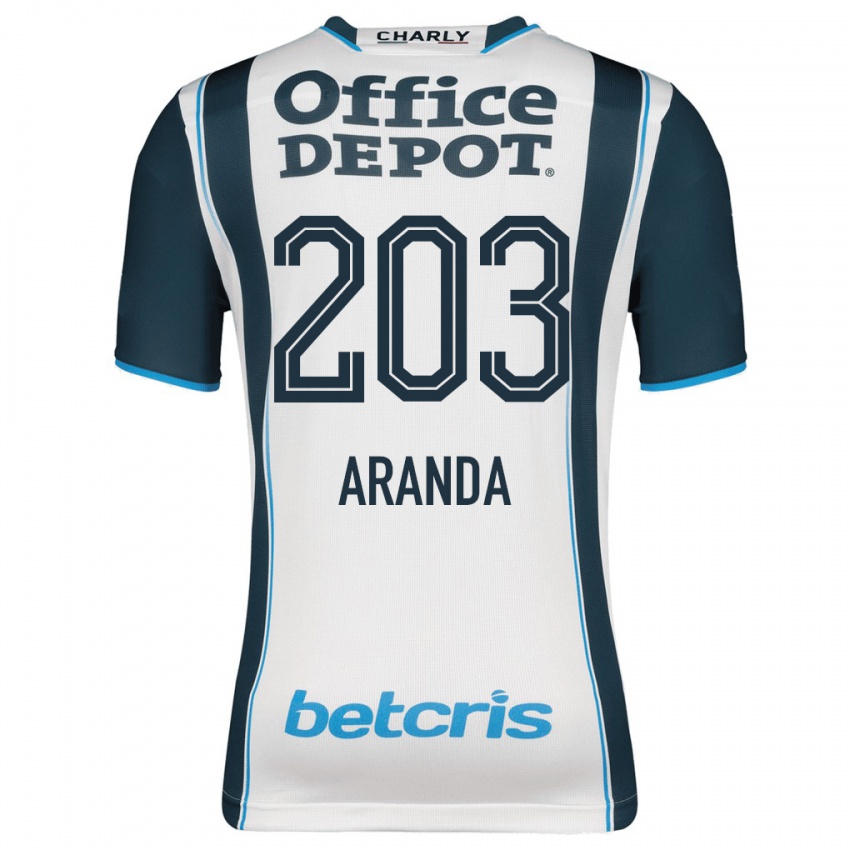 Herren Juan Aranda #203 Marine Heimtrikot Trikot 2023/24 T-Shirt Belgien