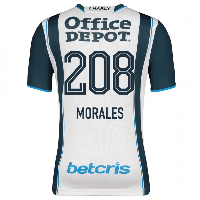 Herren Erik Morales #208 Marine Heimtrikot Trikot 2023/24 T-Shirt Belgien