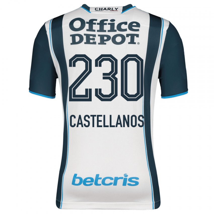 Herren Edson Castellanos #230 Marine Heimtrikot Trikot 2023/24 T-Shirt Belgien