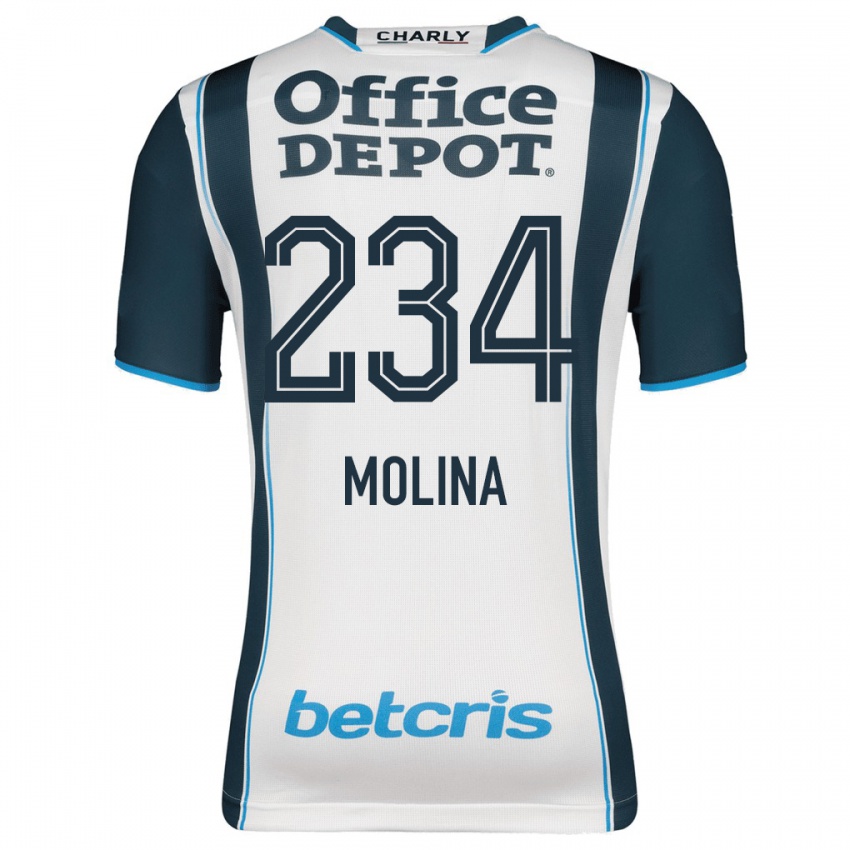 Herren Yoshimar Molina #234 Marine Heimtrikot Trikot 2023/24 T-Shirt Belgien