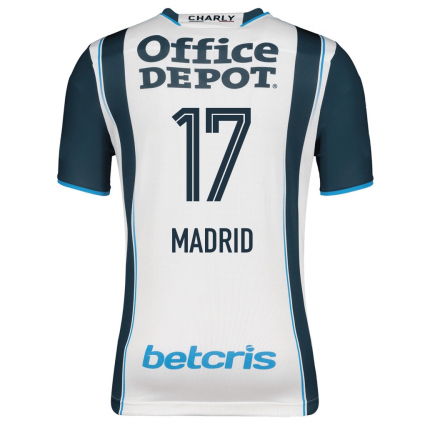 Herren Yanín Madrid #17 Marine Heimtrikot Trikot 2023/24 T-Shirt Belgien