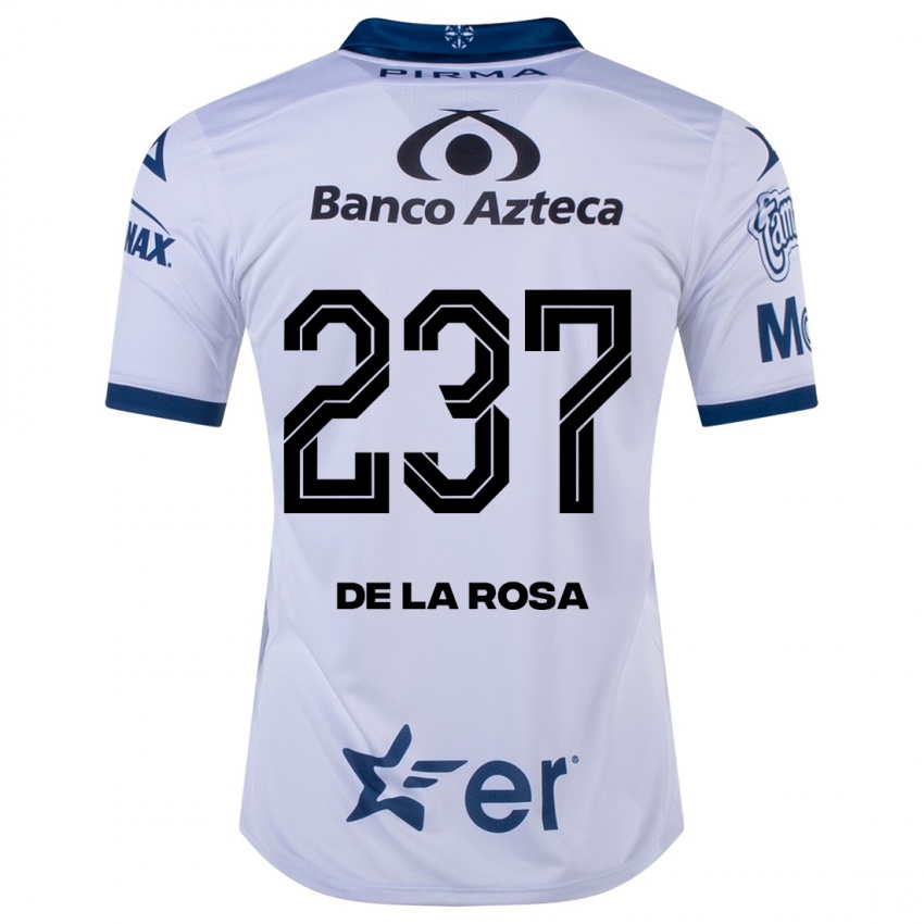 Herren Álvaro De La Rosa #237 Weiß Heimtrikot Trikot 2023/24 T-Shirt Belgien