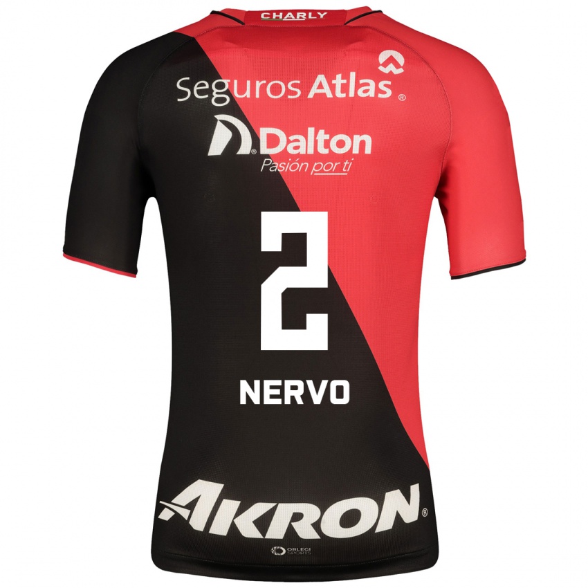 Herren Hugo Nervo #2 Schwarz Heimtrikot Trikot 2023/24 T-Shirt Belgien