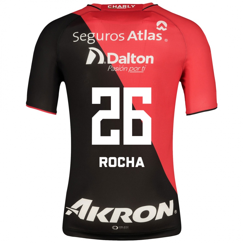 Herren Aldo Rocha #26 Schwarz Heimtrikot Trikot 2023/24 T-Shirt Belgien