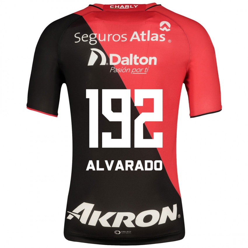 Herren Daniel Alvarado #192 Schwarz Heimtrikot Trikot 2023/24 T-Shirt Belgien