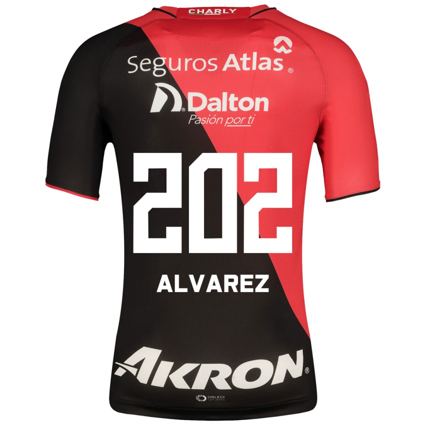 Herren Sergio Álvarez #202 Schwarz Heimtrikot Trikot 2023/24 T-Shirt Belgien