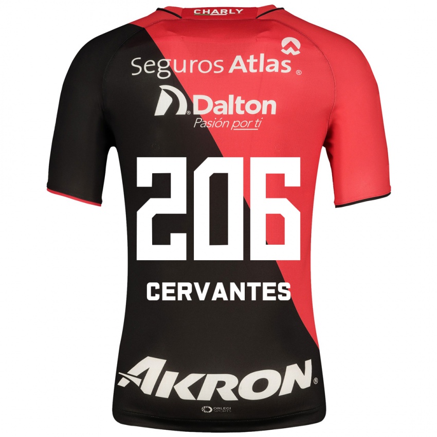 Herren Daniel Cervantes #206 Schwarz Heimtrikot Trikot 2023/24 T-Shirt Belgien