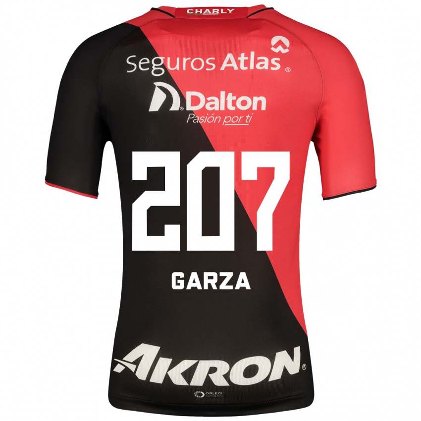 Herren Rodolfo Garza #207 Schwarz Heimtrikot Trikot 2023/24 T-Shirt Belgien