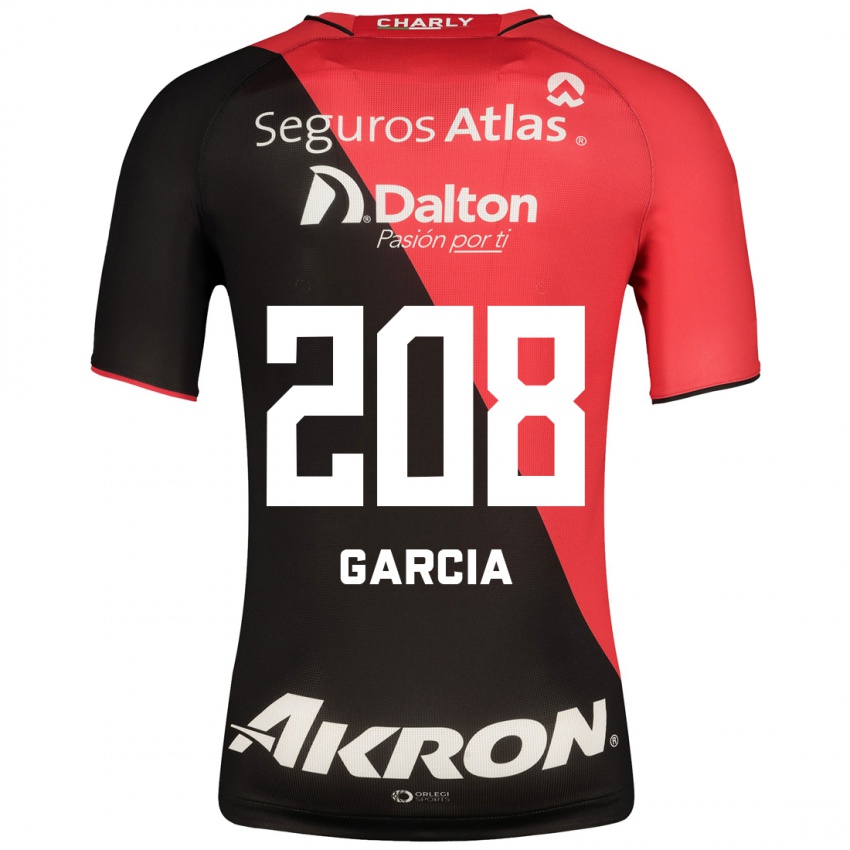 Herren Ángel García #208 Schwarz Heimtrikot Trikot 2023/24 T-Shirt Belgien