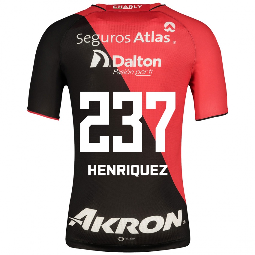 Herren Carlos Henríquez #237 Schwarz Heimtrikot Trikot 2023/24 T-Shirt Belgien