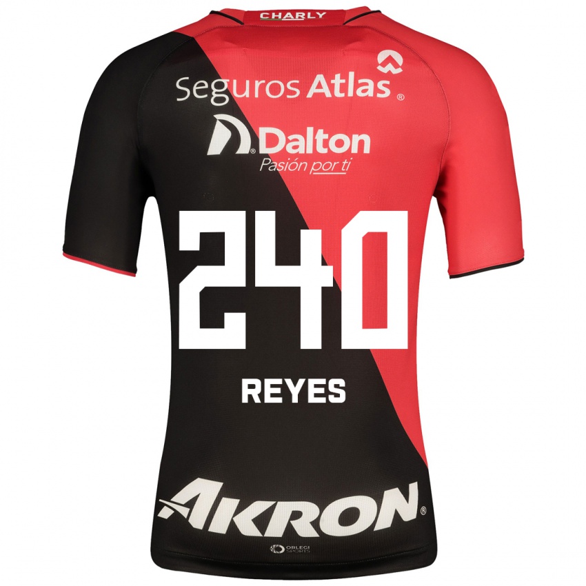 Herren Óscar Reyes #240 Schwarz Heimtrikot Trikot 2023/24 T-Shirt Belgien