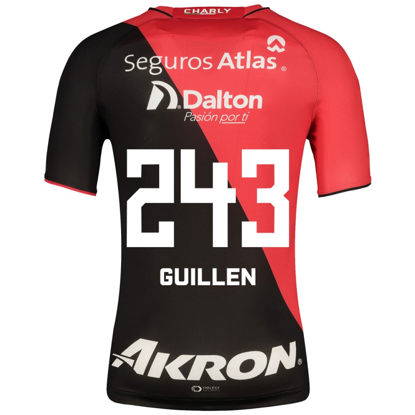 Herren Jesús Guillén #243 Schwarz Heimtrikot Trikot 2023/24 T-Shirt Belgien