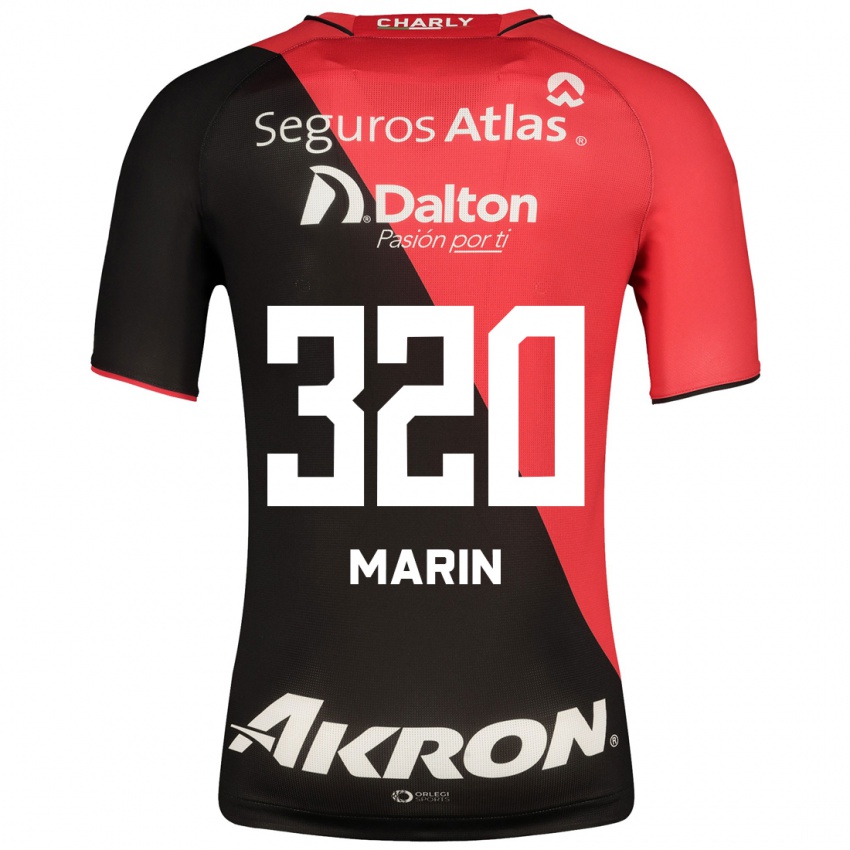 Herren Donato Marín #320 Schwarz Heimtrikot Trikot 2023/24 T-Shirt Belgien