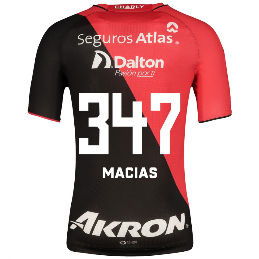 Herren Ángel Macías #347 Schwarz Heimtrikot Trikot 2023/24 T-Shirt Belgien