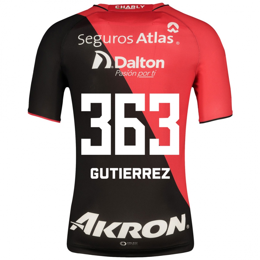 Herren Orlando Gutiérrez #363 Schwarz Heimtrikot Trikot 2023/24 T-Shirt Belgien