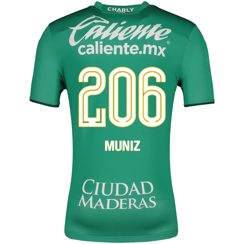 Heren Isaác Muñíz #206 Groente Thuisshirt Thuistenue 2023/24 T-Shirt België