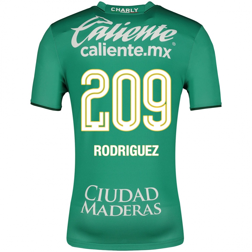 Heren Víctor Rodríguez #209 Groente Thuisshirt Thuistenue 2023/24 T-Shirt België