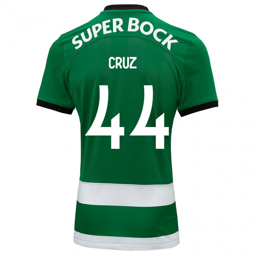 Herren Marco Cruz #44 Grün Heimtrikot Trikot 2023/24 T-Shirt Belgien
